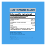 ingredientes 4Life Transfer Factor Tri-Factor peru