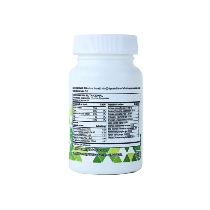 ingredientes Enzimas Digestivas peru